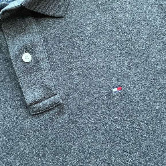 Men’s Tommy Hilfiger Short Sleeve Classic Fit Soft Cotton Polo/Collared Shirt - Picture 10 of 12